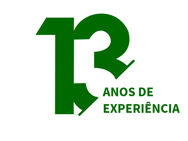 13 ANOS DE EXPERIÊNCIA